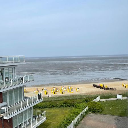 Traumhafte Ferienwohnung - Direkter Meerblick - 50M Zum Strand In Cuxhaven Duhnen In 1A Lage Im Haus Seehuette Екстер'єр фото