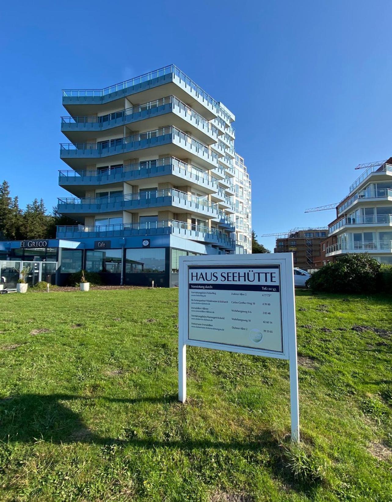 Traumhafte Ferienwohnung - Direkter Meerblick - 50M Zum Strand In Cuxhaven Duhnen In 1A Lage Im Haus Seehuette Екстер'єр фото